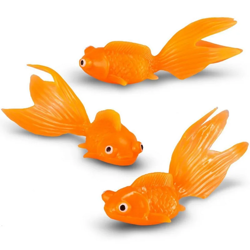 plastic goldfish toy