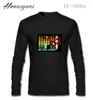 Custom design Sound Activated Led T Shirt El Flashing t Shirt MDJ design voice control long sleeve for unisex dancing