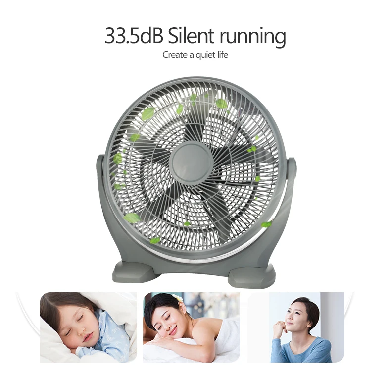 Floor Type Air Conditioner Air Cooling Fan 18 Inch Box Fan Floor Fan ...