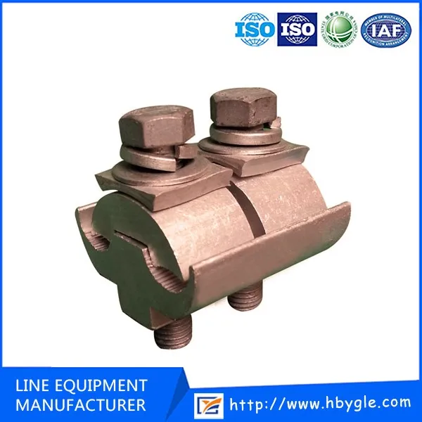 Single Bolt Cupg Clamp / Copper Parallel Groove Clamps/ Pg Copper Cable ...