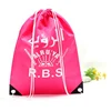 100% Lead free promotional school children drawstring backpack bags nylon polyester drawstring backpack for kids