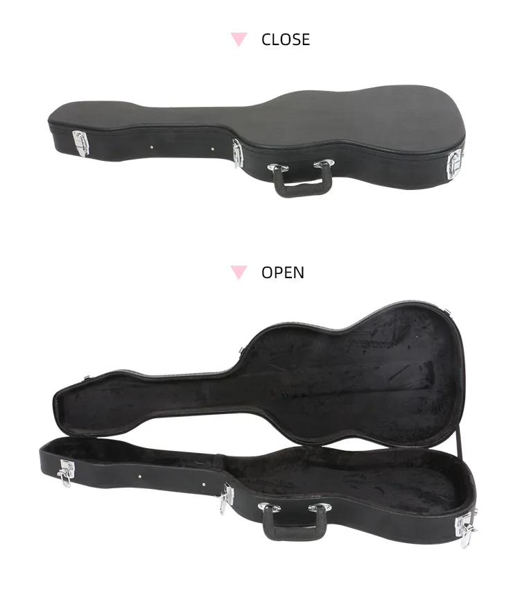 Wood +pu Leather Material Wholesale Guitar Cases For Guitar Buy Case