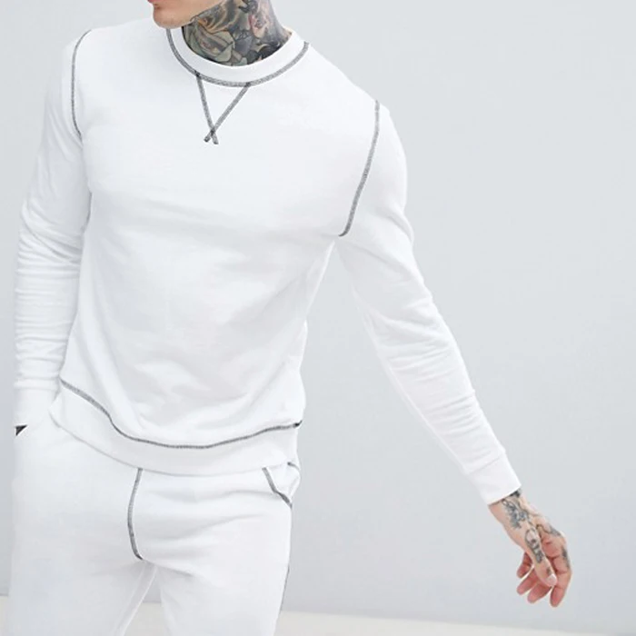 white tracksuit pants