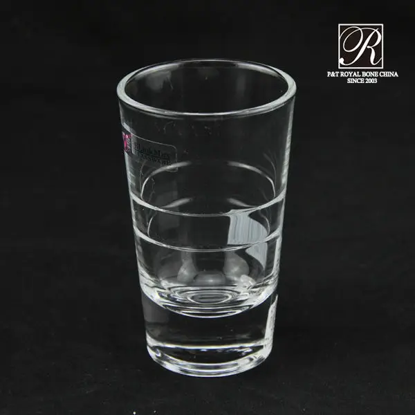 good quality drink cups clear color glass water cups