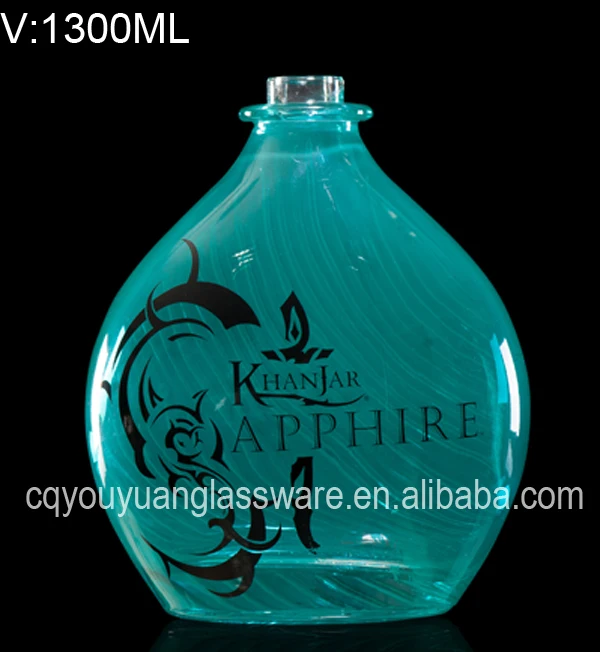 Light Blue Spray New 1000 Ml Bottle Souvenir Glass Bottle Buy Souvenir Glass Bottle,New 1000