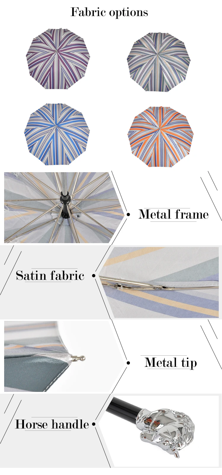LV-01 chinese supplier luxury creative 2 folding umbrella