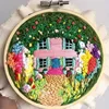hand made cross stitch Scenery Multi Patterns Chinese hoop Embroidery