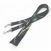 Cheap Pesrsonalized Make One Custom Lanyard Black Double Clips Lanyards