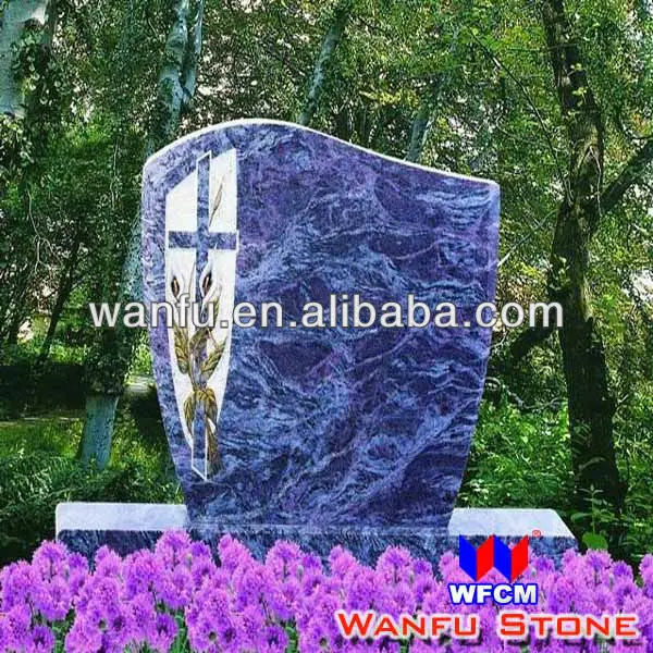 European Nature Purple Granite Modern Headstone Designs Buy Modern