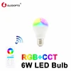 Multi color 6W E27/E26/B22 led light bulb for bird light living room Christmas decoration led lamp RGB+CCT dimmable table light