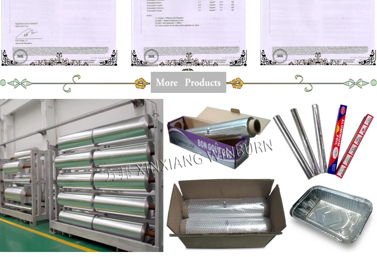 Aluminum Foil 3,93 €/100M. 30cm 11my-Length: 150m-Aluminium Foil Roll 4Rl 
