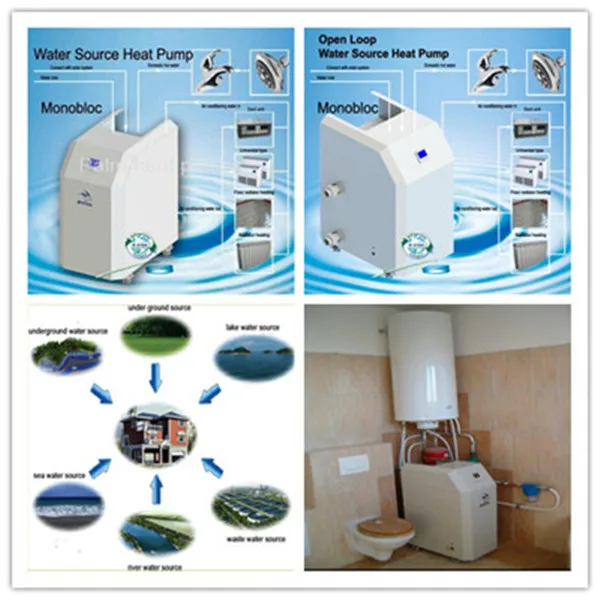 Ground Source Heat Pump, 8kw10kw, 12KW, SCOP, R290 - detail 4