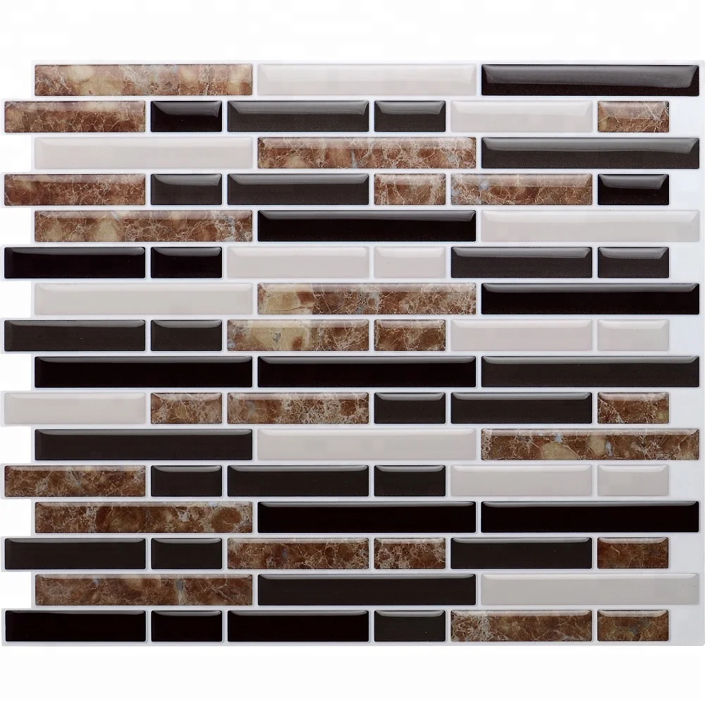 peel and stick backsplash 3d brick stone wallpaper