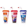 Mega Jumbo Snack Food Drink Combo Cup With Flexi Straw