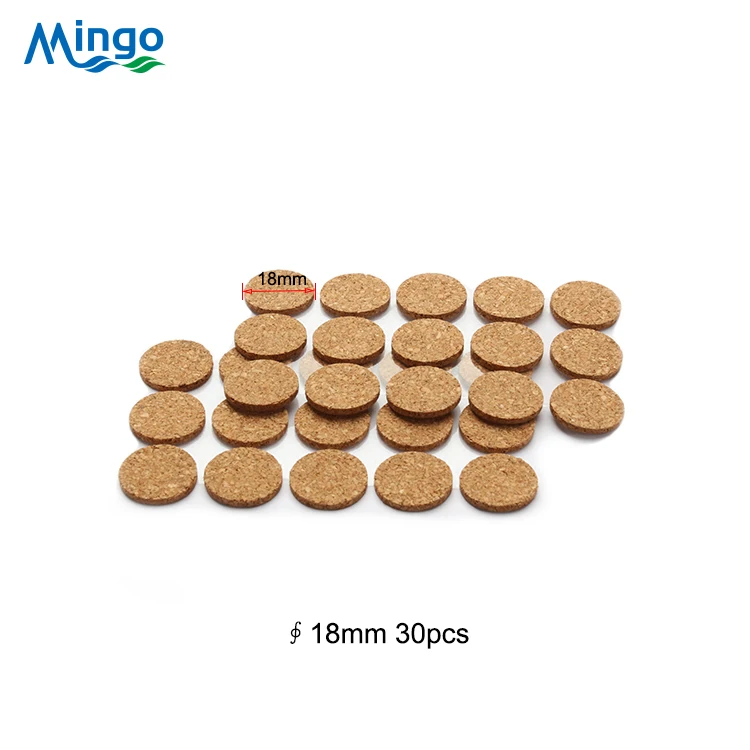 Self adhesive cork pads for furniture feet protector