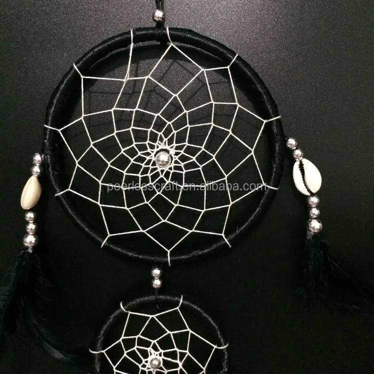 Black Cherokee Indian Dream Catchers Feather Dreamcatcher Buy Cherokee Dream Catcher,Cherokee
