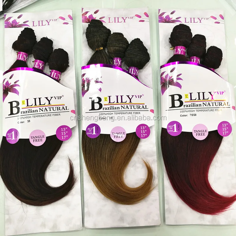 LILY Brazilian NATURAL 100 High temperature fiber 13