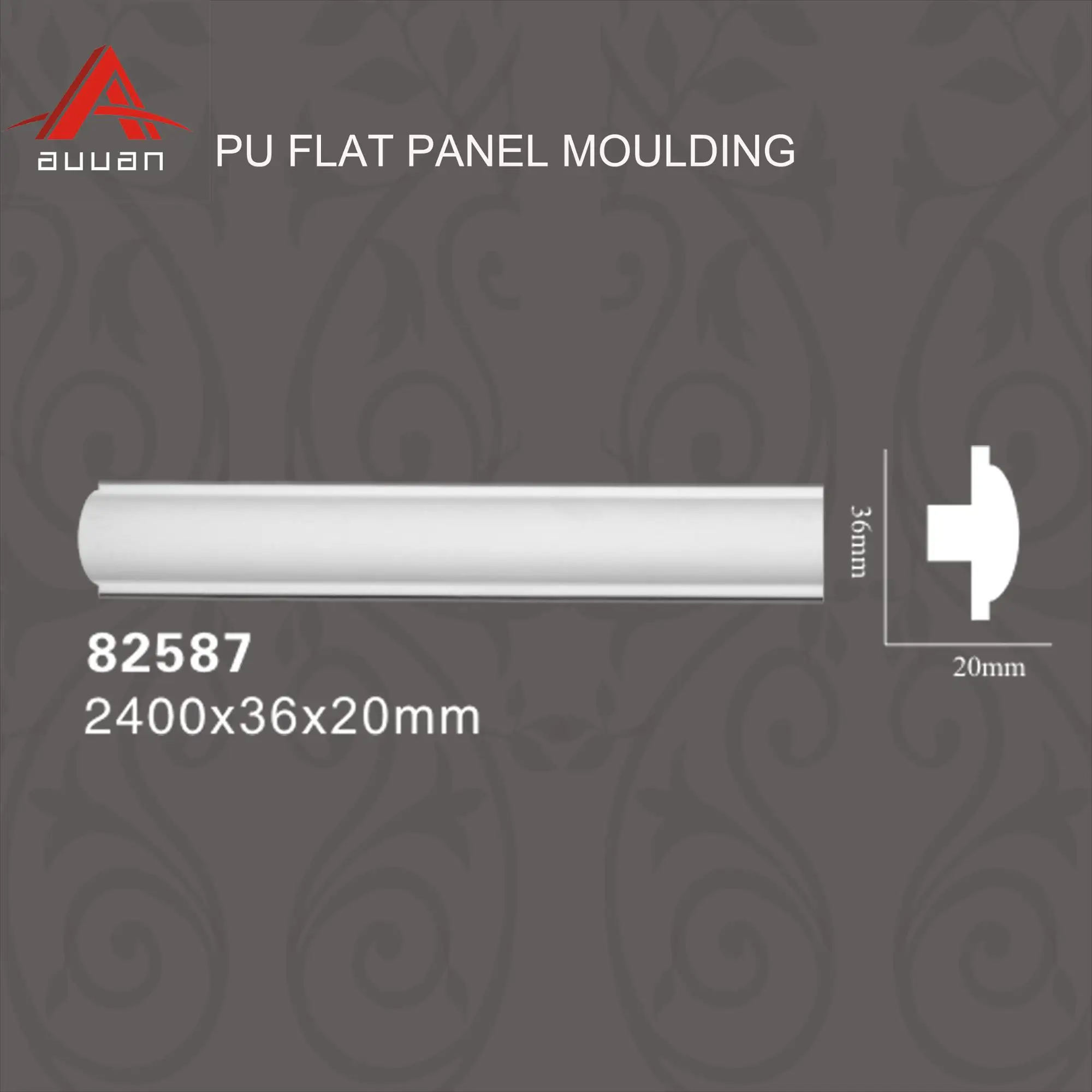 82587 Pu Cornice Moulding Window Wall Decorative Moulding