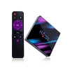 2019 New Colorful shell TV box H96 max 4gb 32gb RK3318 Quad Core Android 9.0 Set Top box H96 max+