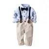 children garment supplier wholesale hot sale 2 pcs boys clothes set with bandage boysetbd-ck