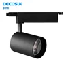 Display Room 30Watt 2Pin 3Pin Adjustable Led Track Lamp Showcase Dimmable Beam Angle 30W Led Cob Track Light