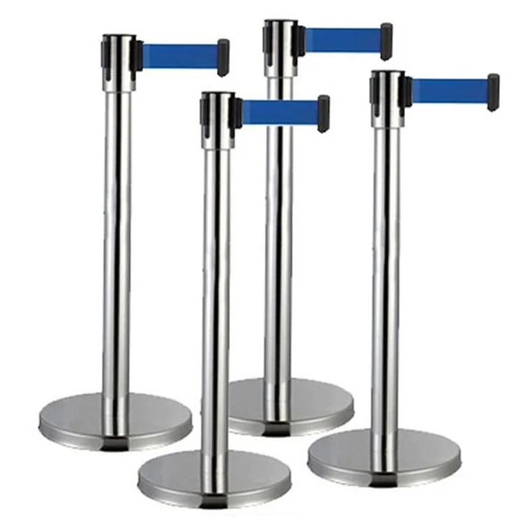 Wholesale China Trade Retractable Queue Rope Stanchion Railing Stand