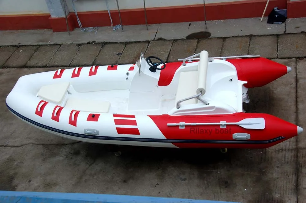 China Cheap 4.8m 16ft Fiberglass Hull Inflatable Rib Boat ...