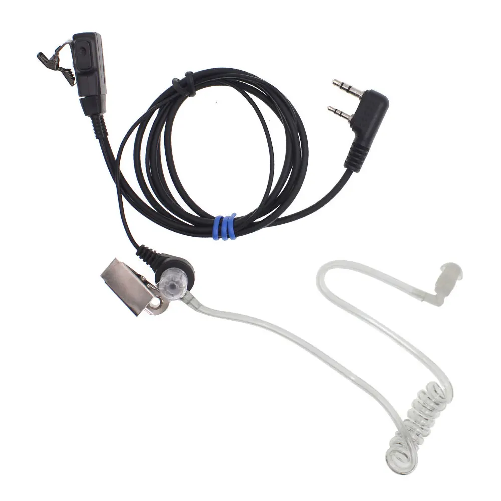Acoustic Tube AT-G20-K1 With clip PTT handsfree for Baofeng Bf-888s UV-5R UV-82 two way radios Mic Earpiece - ANKUX.COM