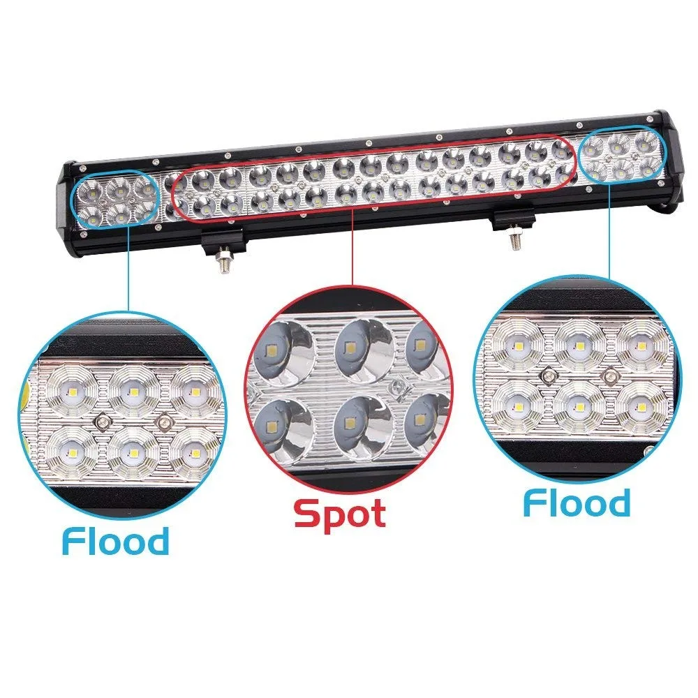 Best Supplier 126w 22 Inch Led Mini Light Bar Offroad Accessories 4x4
