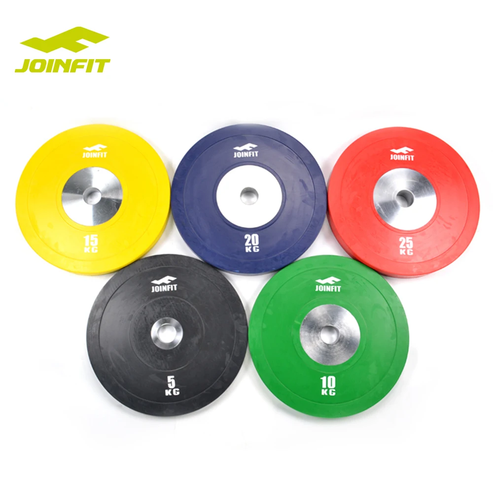 Joinfit Competition Calibrated Steel Colorful Weight Barbell Plate