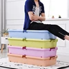 China manufacturer household widely under bed 70L plastic storage roller box