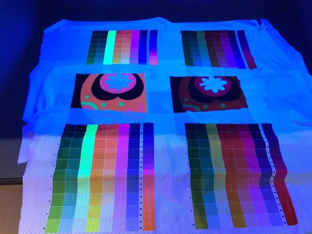 A Base De Agua De Neón/fluoresc Sublimación De Tinta Para Epson F6070 Serie  6080/mimaki Jv33 Jv5 No La Obstrucción De Cabezal De Impresión - Buy  Tinta De Sublimación De Neón Magenta/amarillo Para
