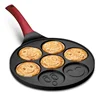 Hotting Smiley Face Flapjack Maker Fun 7 Emoji Mini Pancake Pan