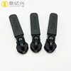 Custom Silicone Printing Logo Zipper Slider with Long Bread Rubber Puller
