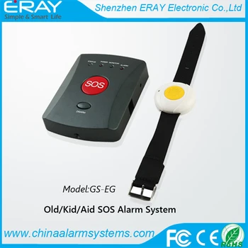 Wireless Safety Elderly Health Alarm With Wrist/pendant Panic Button