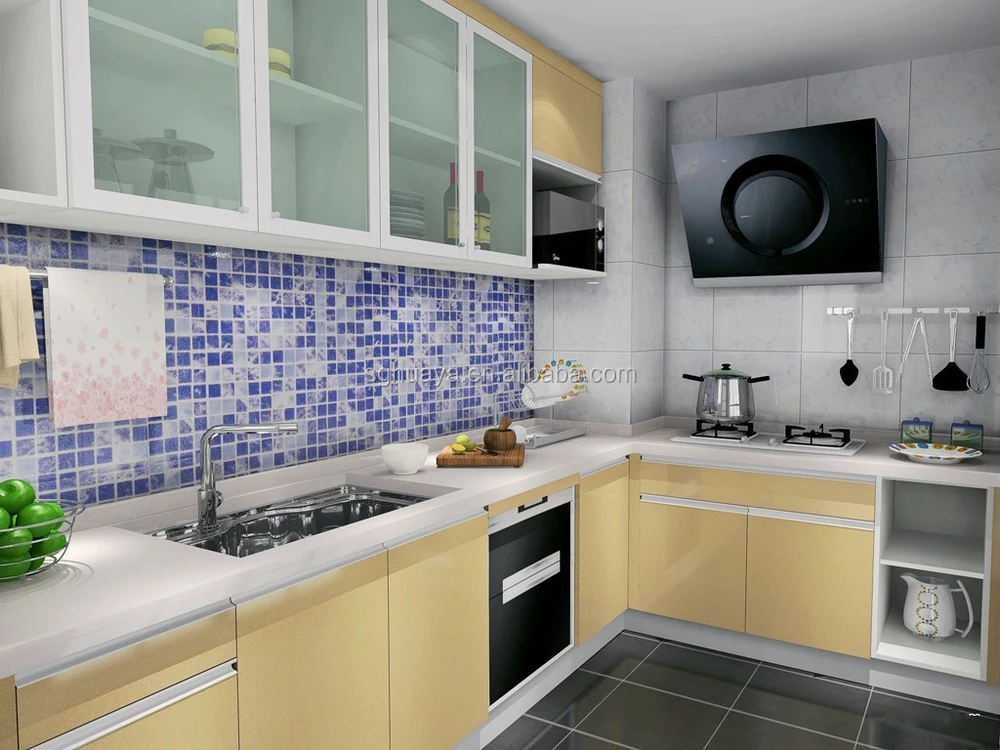 2017 Terbaru Aluminium Model Kabinet Dapur Gloss Tinggi Lemari 2017 Terbaru Aluminium Model Kabinet Dapur Gloss Tinggi Lemari Desain Yang Sederhana