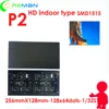 high definition stage displays indoor rental screen p2 module led matrix 256mm x 128mm hub75 1/32S easy control operate