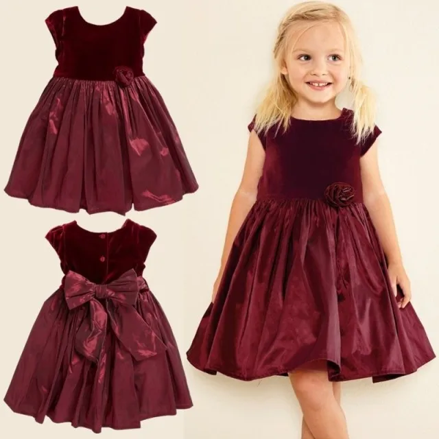 Wholesale Kids Party Wear Dresses For Girls One Piece Girls Party ...