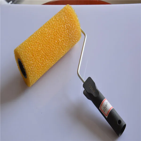 Sponge Paint Roller Brush Plastic Handle With Factory In Brush Buy