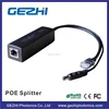 802.3af/at 44-56V POE input 5V2A DC active poe splitter