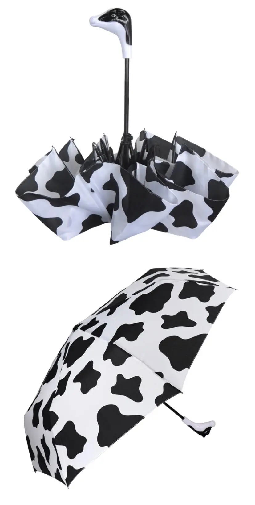 Animal Handle Umbrella High Quality Pongee Strong Metal Fancy Umbrella From Esschert Design