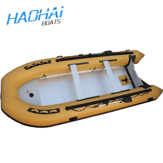 150800cm Rigid Plywood Floor Inflatable Pontoon Tender Boat Buy Used