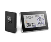 Home CE Outdoor smart color touch screen digital automatic rf 433mhz wireless weather station clock wind