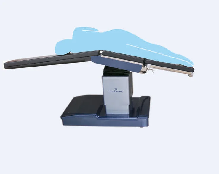 Electric surgery table for rectal and kidney urological operation