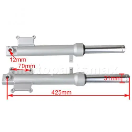 GY6 125 GY6 150 Motorcycle Scooter Adjustable Front Shock Absorber