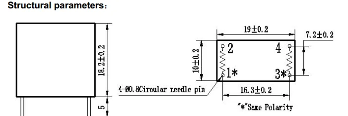 Zmpt101b схема модуля