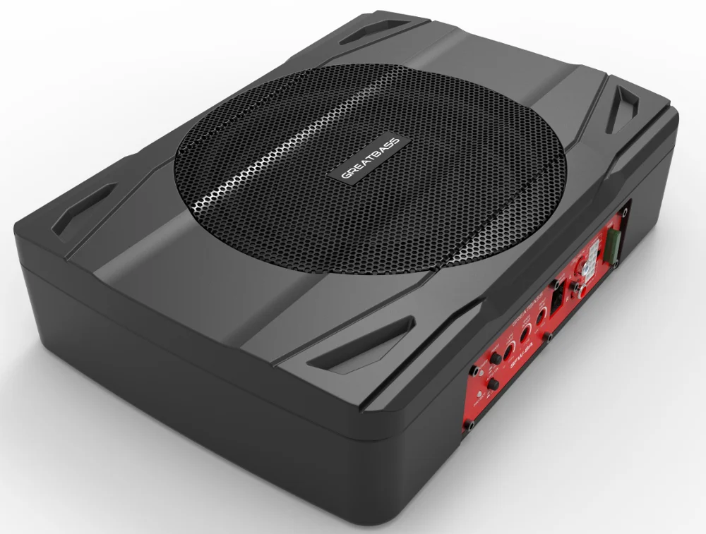 Slim Active Subwoofer Flat Active Subwoofer Under Seat Active Subwoofer