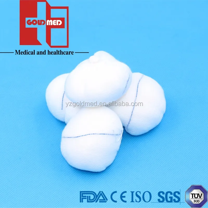 Medical Supply Disposable Sterile Cotton Gauze Balls Buy Gauze Ball