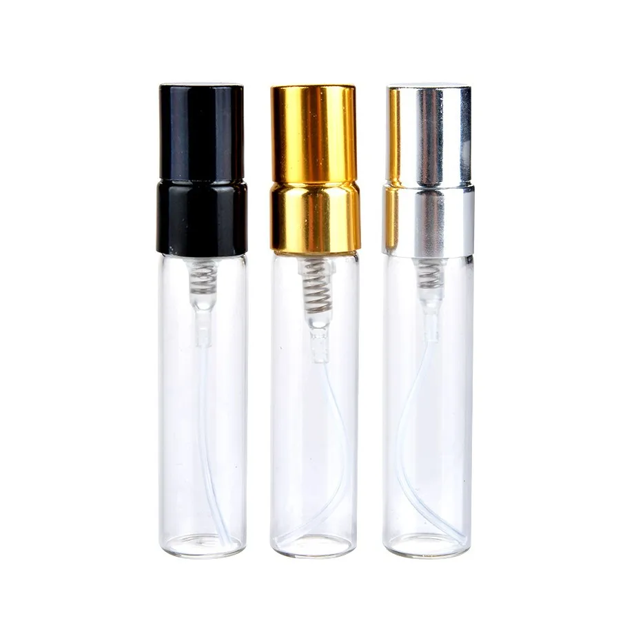 Wholesale Clear Glass Bottle Small Sample Perfume Bottles Mini Fine