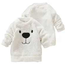 Winter Kids Baby Long Sleeve Sweater Tops Crew Neck Casual Warm Pullover Blouse L34